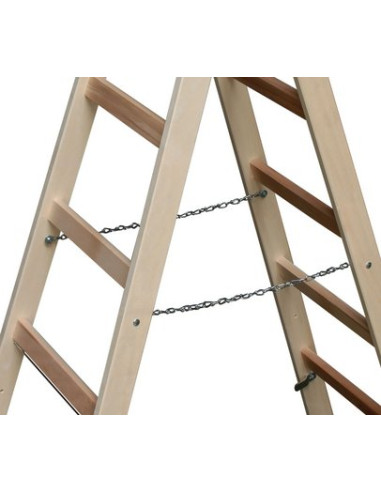 Krause Stabilo két oldalon járható fa létra 2x5...