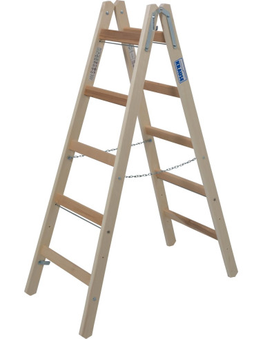 Krause Stabilo két oldalon járható fa létra 2x5...