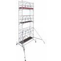 Krause Stabilo10 gurulóállvány 7,40 m munkamagasság, 2,50 m járólaphossz - cikkszám 772053