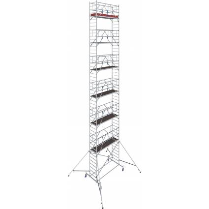 Krause Stabilo10 gurulóállvány 14,40 m munkamagasság, 2,50 m járólaphossz - cikkszám 772121