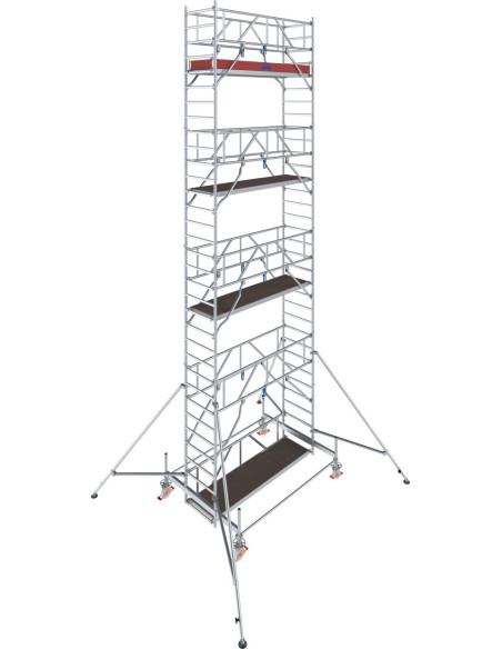 Krause Stabilo 100 gurulóállvány 9,5 m munkamagasság, 2,50 x 0,75 m - cikkszám: 774064