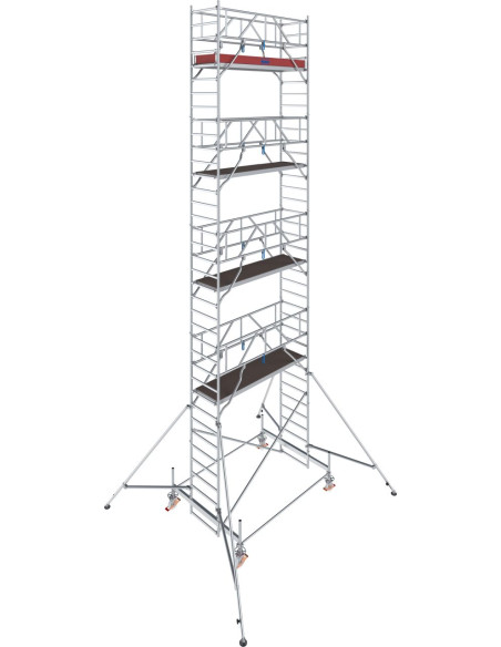 Krause Stabilo 100 gurulóállvány 10,5 m munkamagasság, 2,50 x 0,75 m - cikkszám: 774071