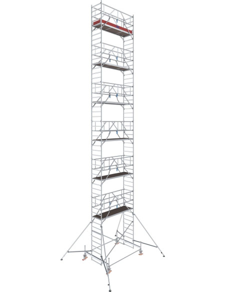 Krause Stabilo 100 gurulóállvány 14,5 m munkamagasság, 2,50 x 0,75 m - cikkszám: 774118