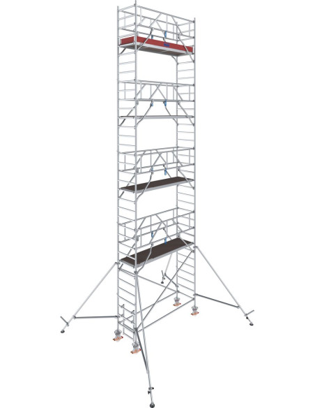 Krause Stabilo 1000 gurulóállvány 10,3 m munkamagasság 2,50 x 0,75 m - cikkszám: 777072