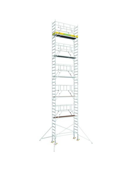 Zarges MultiTower S-PLUS 1T 12,35 m munkamagasság 2,50 x 0,75 m - cikkszám: 52316