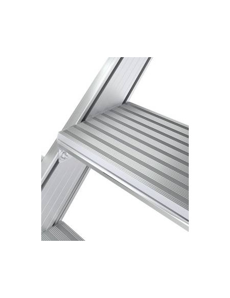 Krause ipari lépcső, 1x10, lépcsőfokok szélessége 600 mm, dőlésszög 45° - cikkszám: 822390
