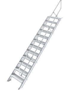 Krause ipari lépcső, 1x12,...