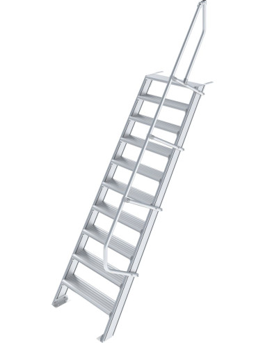 Krause ipari lépcső, 1x10, lépcsőfokok...