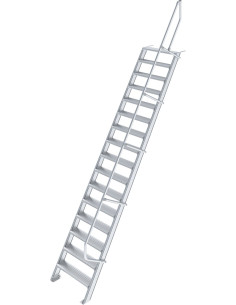 Krause ipari lépcső, 1x16,...
