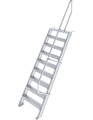 Krause ipari lépcső, 1x9, lépcsőfokok...