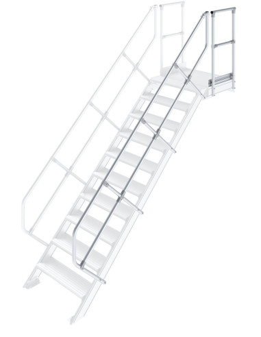 Kapaszkodó 10 lépcsőfokhoz 45° ipari dobogós...
