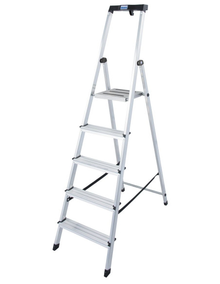 Krause Monto Safety egy oldalon járható állólétra 1x6 lépcsőfok - cikkszám: 126344