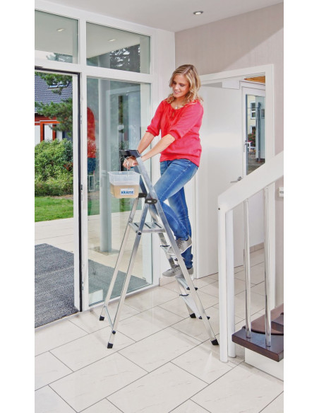 Krause Monto Safety egy oldalon járható állólétra 1x7 lépcsőfok - cikkszám: 126351
