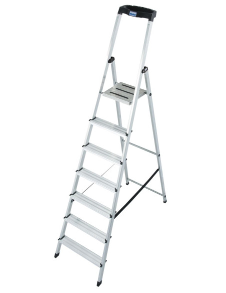 Krause Monto Safety egy oldalon járható állólétra 1x7 lépcsőfok - cikkszám: 126351