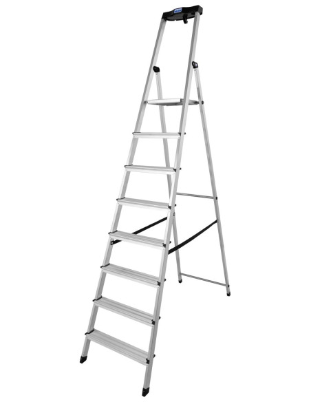 Krause Monto Safety egy oldalon járható állólétra 1x8 lépcsőfok - cikkszám: 126368