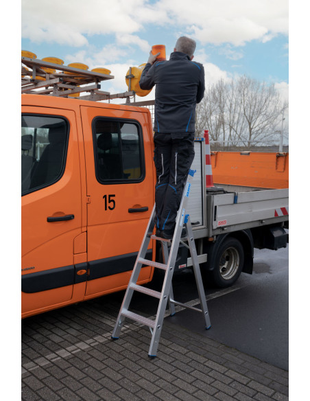 Krause Stabilo R13 egy oldalon járható állólétra 1x4 lépcsőfok - cikkszám: 136022